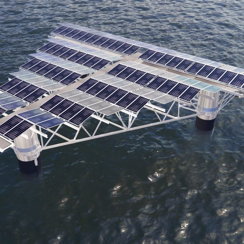 Floating solar power system